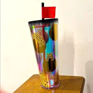 Starbucks Lunar New Year 2022 Tiger Print Tumbler